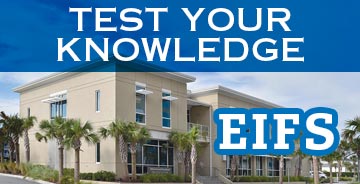 Test Your Knowledge on EIFS