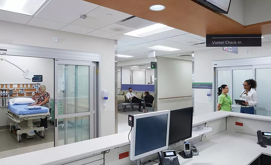 Hospital area