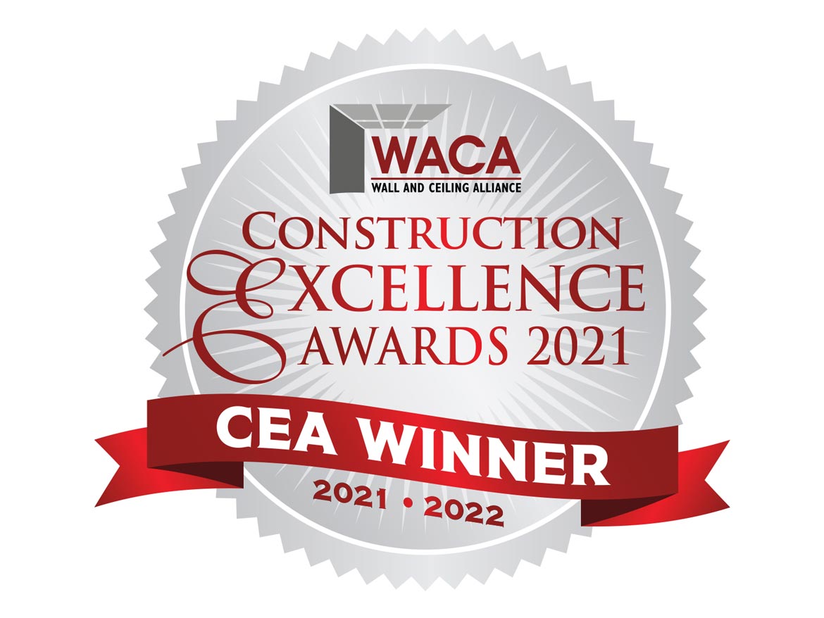 2021 WACA Construction Excellence Award Winners Walls & Ceilings