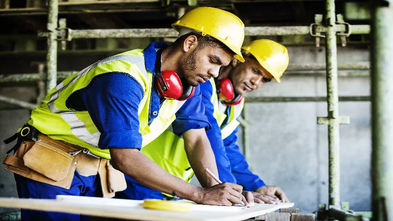Gen Z Construction Worker