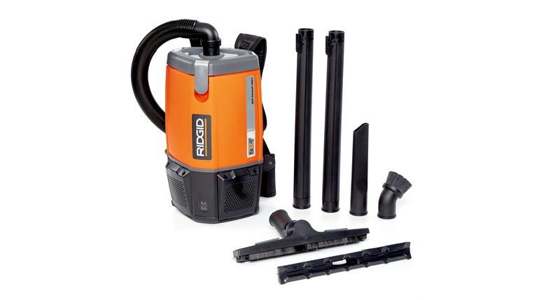 RIDGID Introduces First Backpack Vacuum: 6 Quart NXT Dry Backpack Vac