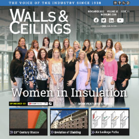 Walls & Ceilings November 2022 Cover