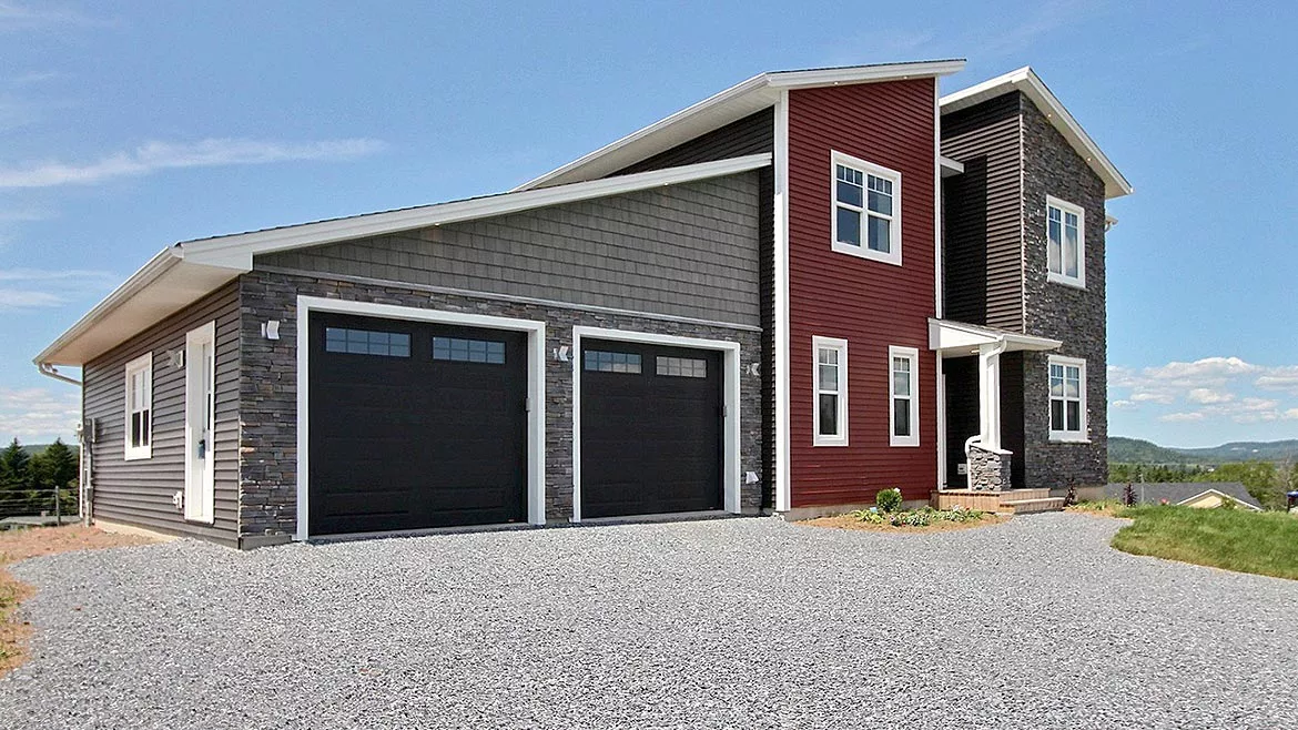 Finished house