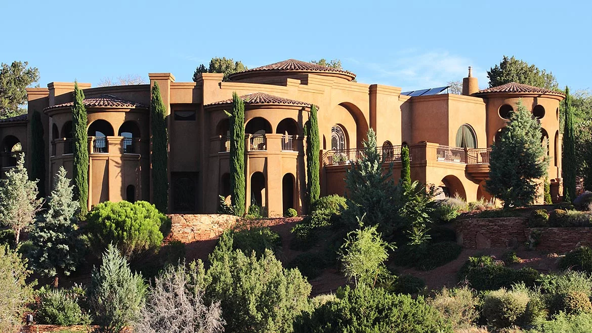 Stucco is used around the world