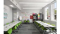 Rockfon St. Petersburg High School Math Classroom