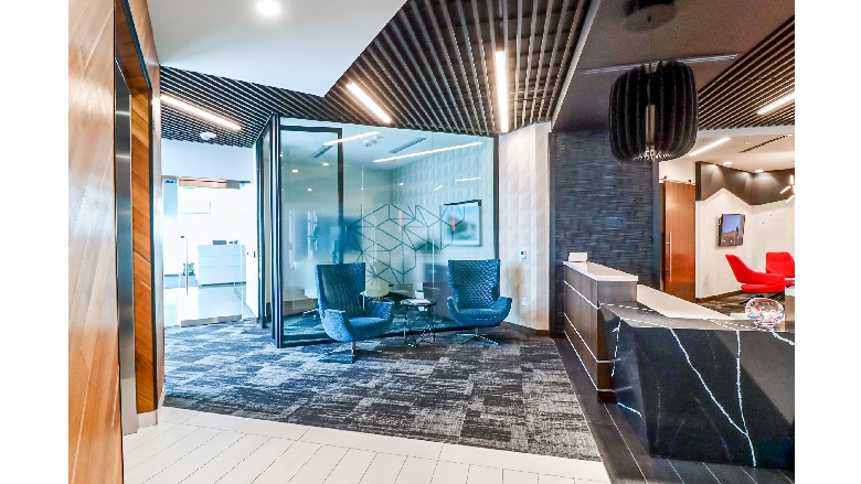 CISCA 2023 Construction Excellence Awards CliftonLarsonAllen LLP Ceiling Installation