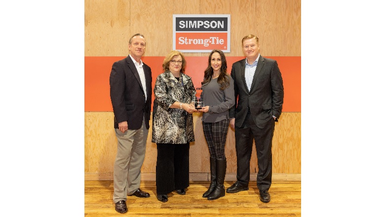 Simpson Strong-Tie Building Talent Foundation Industry Champion Award