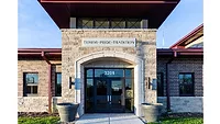 Echelon Rolling Meadows Fire Station Front Entrance Echelon Rolling Meadows Fire Station Front Entrance