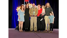 AWCI Pinnacle Award Brent Allen With Family