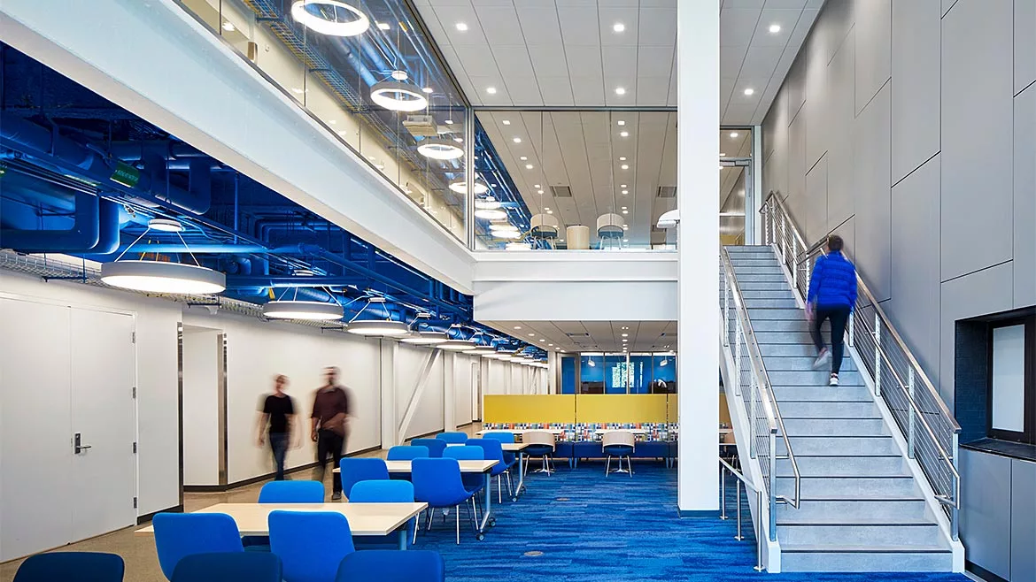 Fire-Rated Glass in Stairwell Enclosures