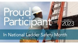 American Ladder Institute National Ladder Safety Month Sponsorship Graphic