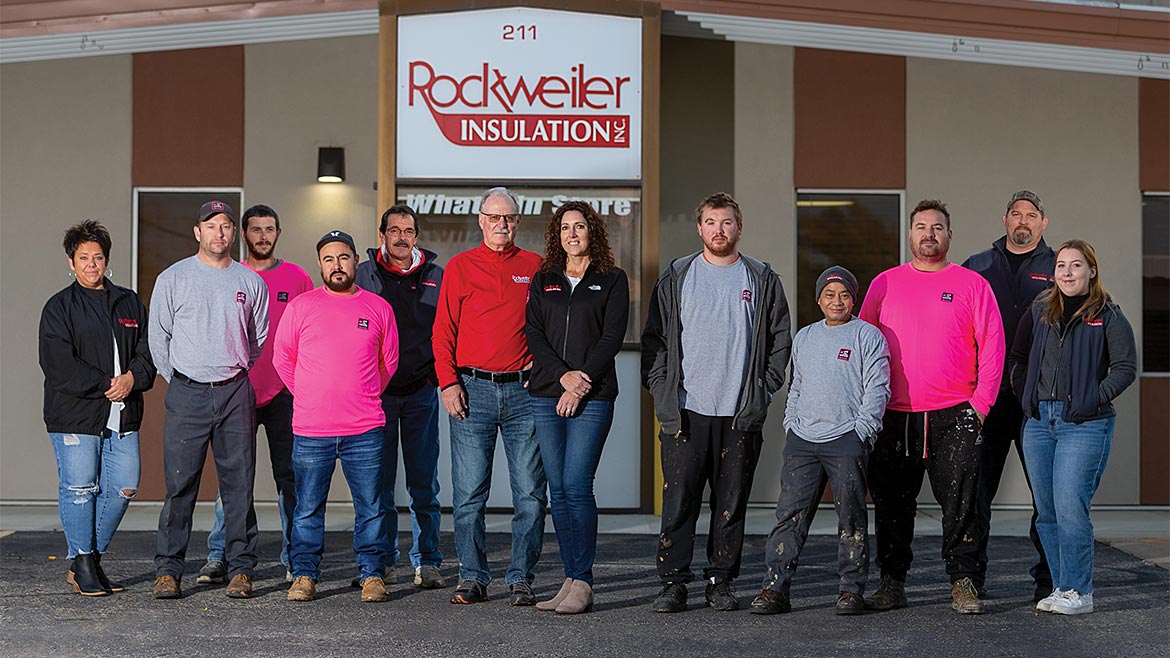 Rockweiler Insulation, based in Madison, Wisconsin