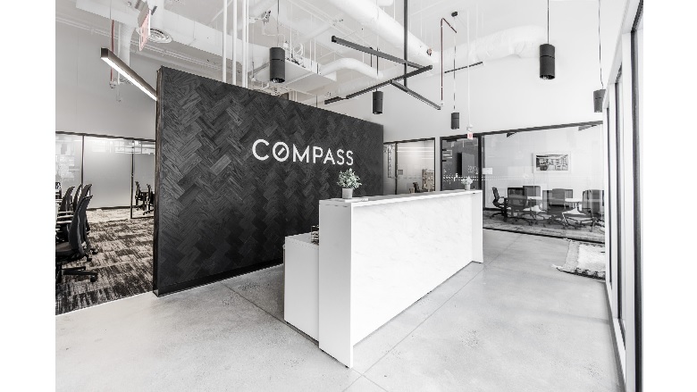 Ware Malcomb Compass Office Project Front Desk