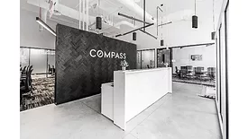 Ware Malcomb Compass Office Project Front Desk