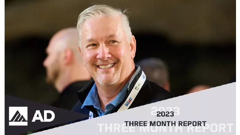 AD 2023 Three Month Report
