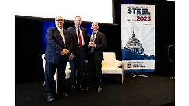 AISI 2023 Market Development Awards Karl Barth Receiving Award