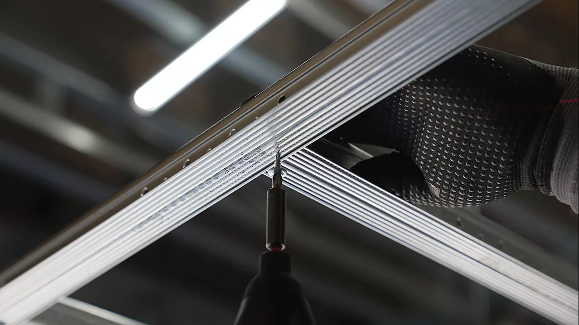 The FrameAll Drywall Grid