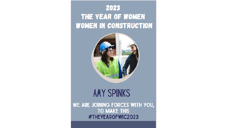 Amy Spinks Blog 2023 The Year Of Women Women In Construction Graphic