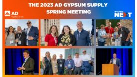 AD 2023 Gypsum Supply Spring Meeting