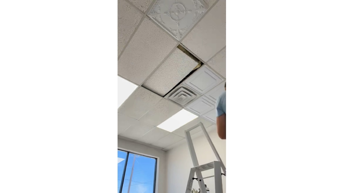 Ceilume Texas Design Office Ceiling Replacement