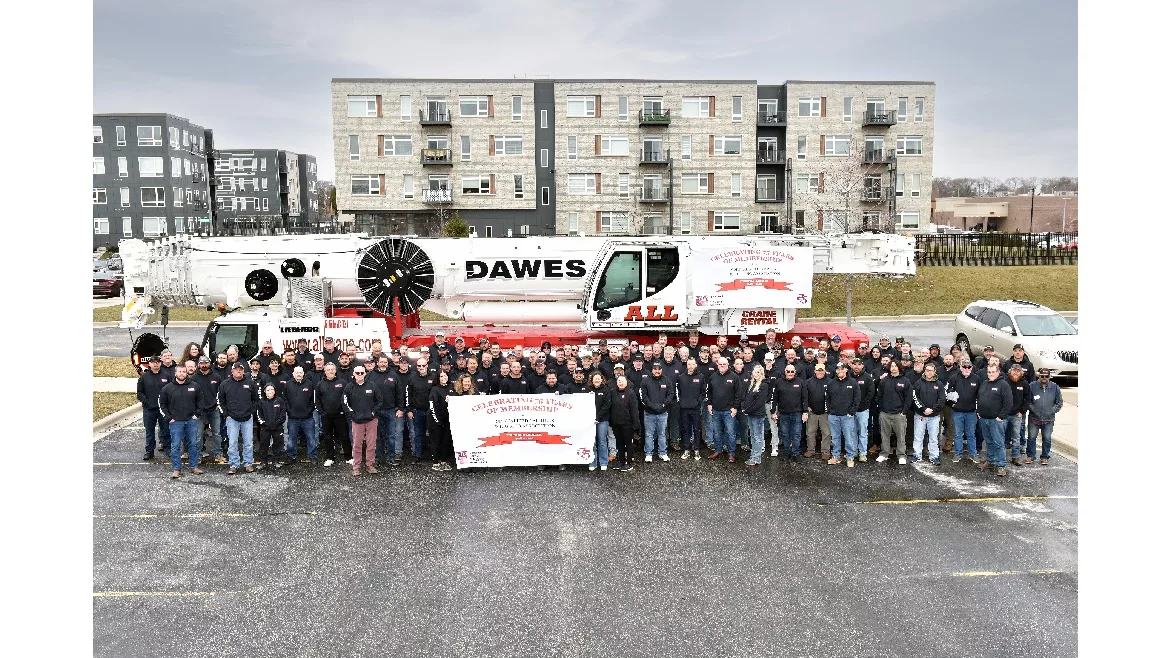 Dawes Rigging And Crane Rental 75-Year Longevity Award