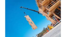 Simpson Strong-Tie 10-Story Mass Timber Building Earthquake Tests