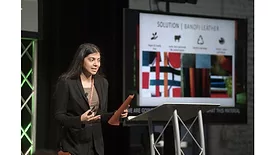 Jinali Mody Of Banana Leather