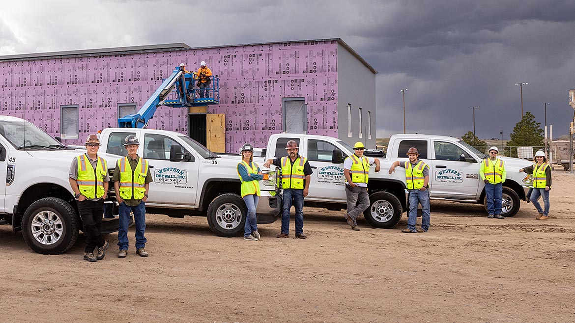 Western Drywall specializes in commercial and residential drywall