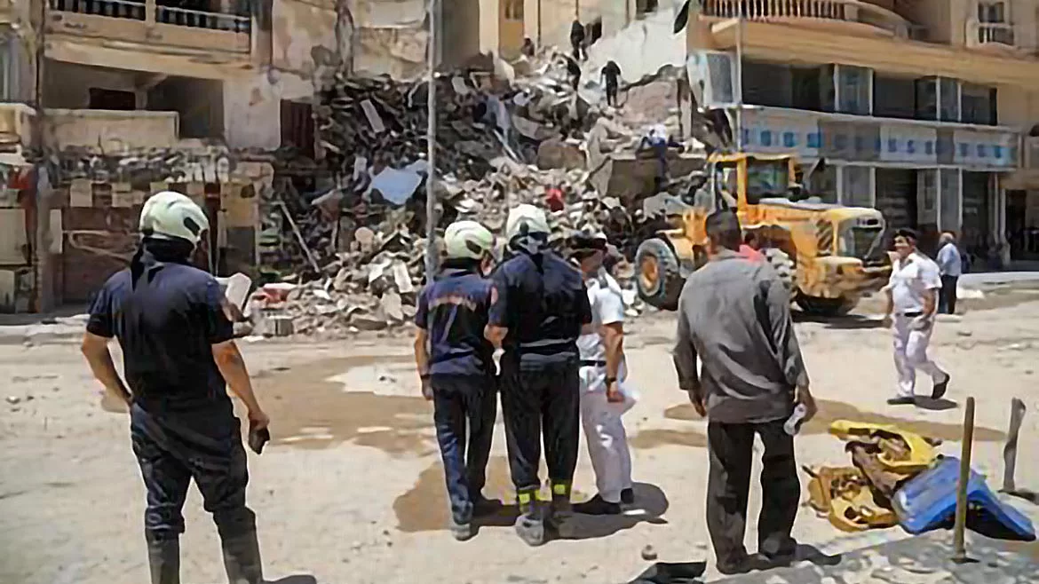 Egypt Building Collapse Aftermath