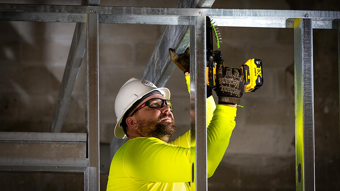 Collated Fastener for Steel Framing