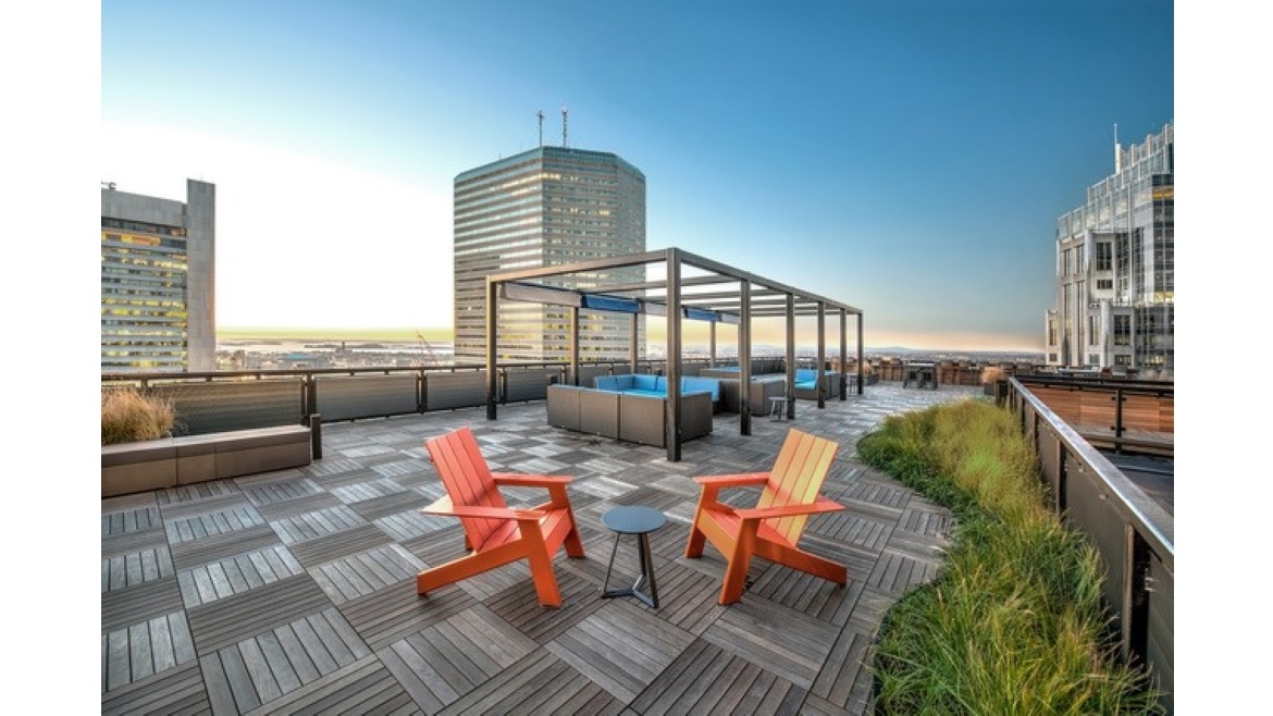 Validity Headquarters Rooftop Deck Seating