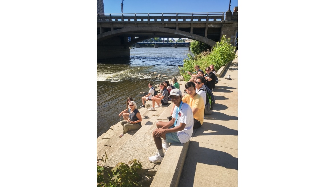 Wege Prize High School Collaborative Studio Sitting by Water