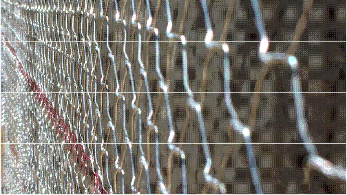 Woven wire lath