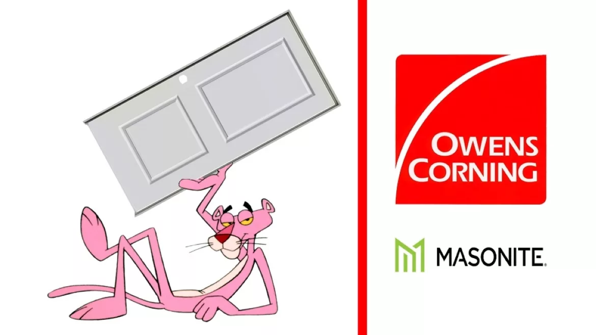 Owens Corning and Masonite Logos