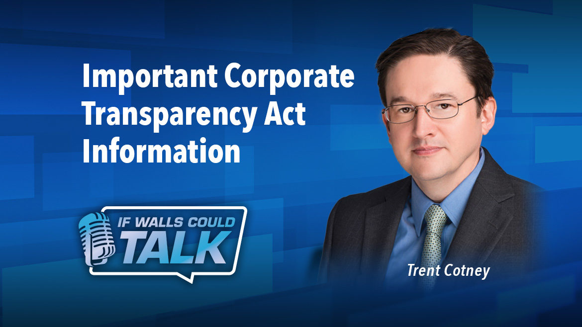 Important Corporate Transparency Act Information