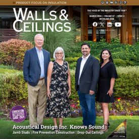 Walls & Ceilings March issue
