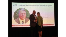 Dick and Peg Bus Receiving MCA Lifetime Achievement Award