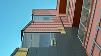 A rainscreen system A rainscreen system