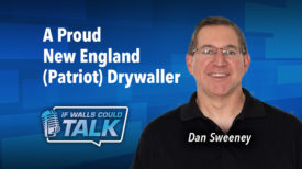 A Proud New England (Patriot) Drywaller