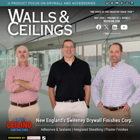 Walls & Ceilings Cover - May 2024