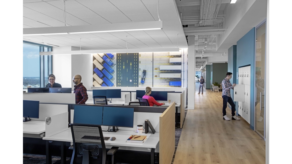 Honeywell Global Corporate Headquarters Cubicles
