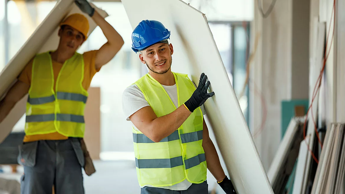 Young Construction Workers