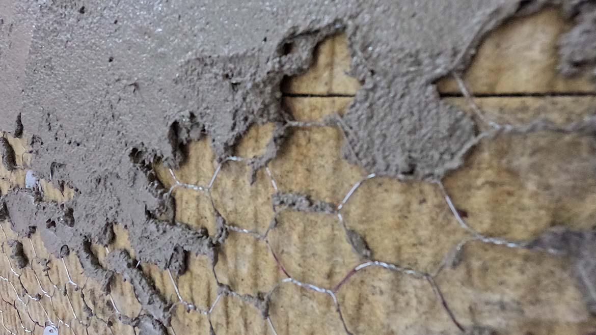Stucco Cladding using Stone Wool