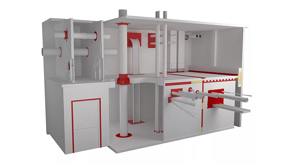 A building Design model using Metalcaulk products