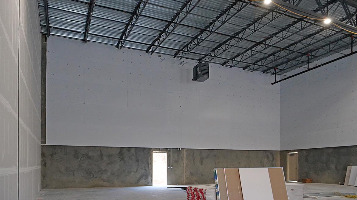 Photos from the construction project at The Tamarack Resort in Donnelly, Idaho