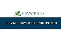 Elevate 2025 logo announces it will be postponed