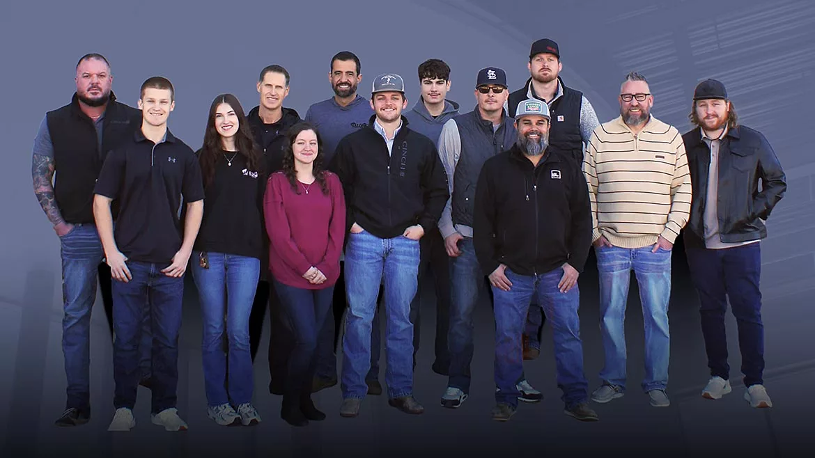 The staff at Talon Commercial Services in Tulsa, OK