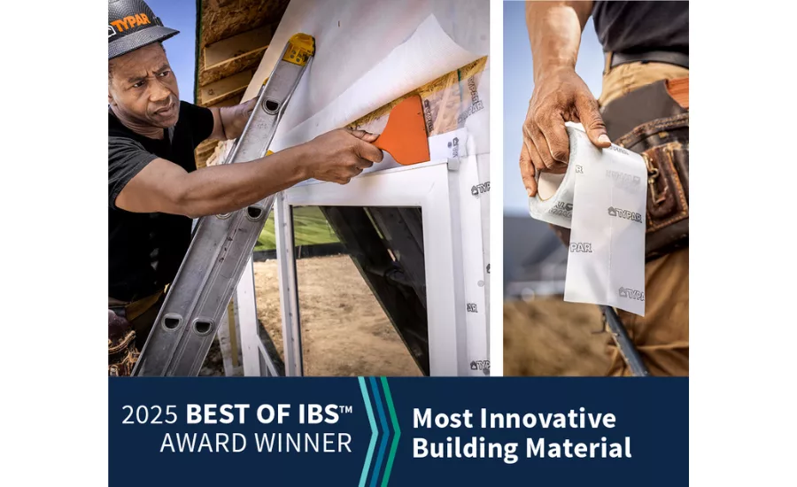 Announcement for TYPAR's Best of IBS Award