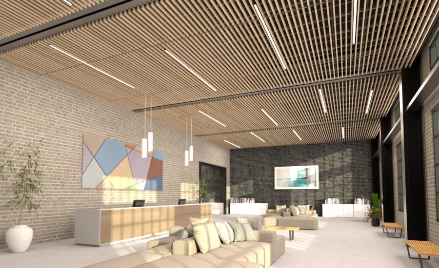 A project profile image of Armstrong ceiling panels