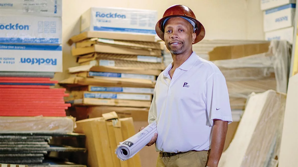 Anthony J. Brooks, second-generation owner of Platinum Drywall